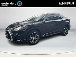 Zwart Gebruikt 2016 Lexus RX450h Luxury Line SUV | € 28.949