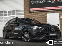 Zwart Gebruikt 2022 Mercedes C300e AMG line Stationwagen | € 37.450 (Eerlijke prijs)