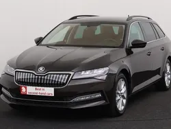 Zwart Gebruikt 2021 Skoda Superb Ambition Stationwagen | € 27.495 (Goede deal)