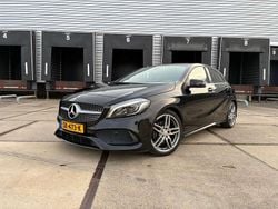 Zwart Gebruikt 2017 Mercedes A160 AMG line Hatchback | € 17.600 (Eerlijke prijs)