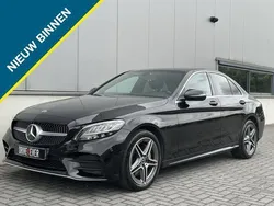 Zwart Gebruikt 2021 Mercedes C300 AMG Sedan | € 32.995 (Super prijs)