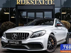 Grijs, metallic lak Gebruikt 2016 Mercedes C63S AMG AMG Stationwagen | € 47.900 (Duur)