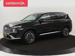 Zwart Gebruikt 2021 Hyundai Santa Fe Premium SUV | € 33.900 (Eerlijke prijs)