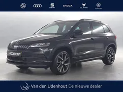 Zwart, metallic lak Gebruikt 2021 Skoda Karoq Business Line SUV | € 26.950 (Eerlijke prijs)