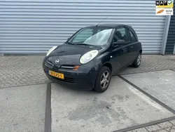 Zwart Gebruikt 2004 Nissan Micra Visia Hatchback | € 750 (Super prijs)