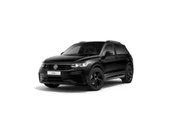 Zwart Gebruikt 2021 VW Tiguan R-line SUV | € 39.517 (Eerlijke prijs)
