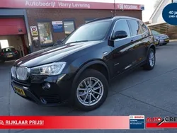 Zwart Gebruikt 2016 BMW X3 Executive SUV | € 22.950