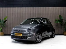 Grijs Gebruikt 2017 Fiat 500 Lounge Cabriolet | € 10.950 (Eerlijke prijs)