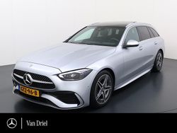 Zilver Gebruikt 2024 Mercedes C180 AMG line Stationwagen | € 47.950 (Duur)
