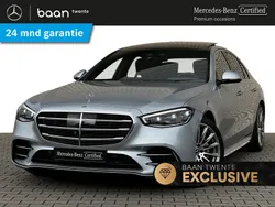 Zilver Gebruikt 2021 Mercedes S350 AMG line Sedan | € 94.450 (Duur)