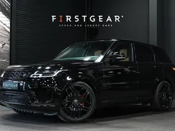 Zwart, metallic lak Gebruikt 2018 Land Rover Range Rover Sport HSE SUV | € 54.900