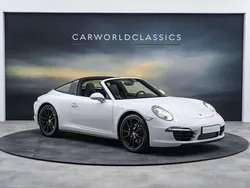 Wit, metallic lak Gebruikt 2015 Porsche 911 Targa 4 Cabriolet | € 114.991