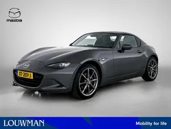 Machine grey (donker grijs metallic) Gebruikt 2019 Mazda MX5 Cabriolet | € 29.995 (Iets duurder)
