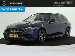 Blauw Gebruikt 2024 Mercedes C300 AMG line Stationwagen | € 49.945 (Eerlijke prijs)