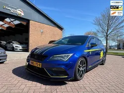 Blauw, metallic lak Gebruikt 2018 Seat Leon ST FR Stationwagen | € 21.700 (Iets duurder)