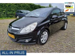 Zwart Gebruikt 2009 Opel Corsa Cosmo Hatchback | € 2.700 (Eerlijke prijs)