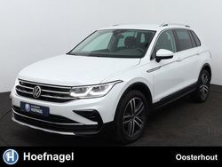 Wit, metallic lak Gebruikt 2021 VW Tiguan Elegance SUV | € 29.900 (Super prijs)
