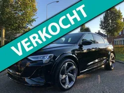 Zwart Gebruikt 2021 Audi e-tron Sportback SUV | € 114.950