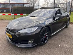 Zwart Gebruikt 2015 Tesla Model S Performance Sedan | € 22.900