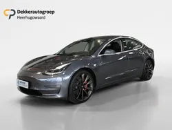 Grijs Gebruikt 2019 Tesla Model 3 Performance Sedan | € 26.445 (Eerlijke prijs)