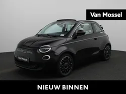 Zwart Gebruikt 2023 Fiat 500e La Prima Cabriolet | € 25.900 (Eerlijke prijs)