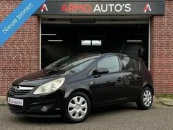 Zwart Gebruikt 2008 Opel Corsa Enjoy MPV | € 3.250 (Eerlijke prijs)