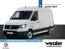 Wit Nieuw 2024 VW Crafter Trendline Van | € 39.200 (Super prijs)