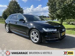 Zwart Gebruikt 2018 Audi A6 S-Line Stationwagen | € 31.450 (Iets duurder)