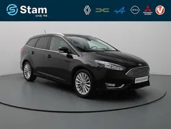 Zwart Gebruikt 2018 Ford Focus Titanium Stationwagen | € 13.990 (Goede deal)