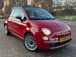 Rood Gebruikt 2013 Fiat 500C Lounge Cabriolet | € 6.450 (Eerlijke prijs)