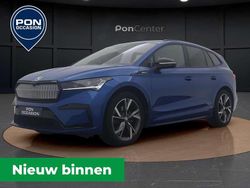 Blauw Gebruikt 2023 Skoda Enyaq iV SportLine SUV | € 34.950 (Eerlijke prijs)
