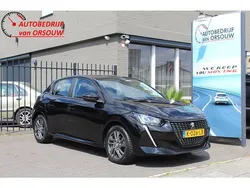 Zwart, metallic lak Gebruikt 2021 Peugeot 208 Active Hatchback | € 12.950 (Eerlijke prijs)