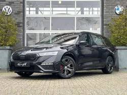Zwart, metallic lak Gebruikt 2020 Skoda Octavia First Edition Stationwagen | € 27.450 (Duur)