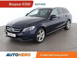 Blauw Gebruikt 2016 Mercedes C350e Avantgarde Stationwagen | € 17.249 (Goede deal)