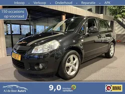 Zwart, metallic lak Gebruikt 2006 Suzuki SX4 Exclusive MPV | € 3.490 (Iets duurder)