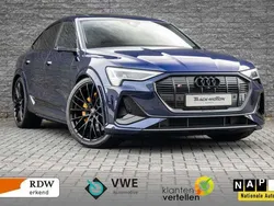 Blauw Gebruikt 2020 Audi e-tron Sportback S-Line SUV | € 54.390