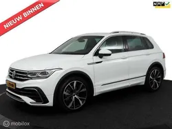 Wit Gebruikt 2021 VW Tiguan R-line SUV | € 32.950 (Eerlijke prijs)