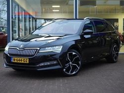 Zwart Gebruikt 2021 Skoda Superb Business Line Stationwagen | € 18.950 (Goede deal)