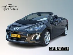Zwart, metallic lak Gebruikt 2014 Peugeot 308 CC Roland Garros Cabriolet | € 9.990 (Duur)