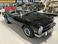 Zwart Gebruikt 1968 Mercedes SL280 Cabriolet | € 70.950