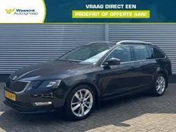 Zwart Gebruikt 2017 Skoda Octavia Style Stationwagen | € 18.935 (Eerlijke prijs)