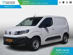 Wit Nieuw 2024 Peugeot Partner MPV | € 19.995 (Eerlijke prijs)