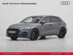 Grijs, metallic lak Gebruikt 2024 Audi A3 Sportback S-Line Hatchback | € 41.940 (Duur)
