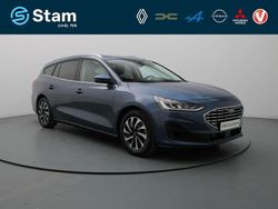Blauw (metallic) Gebruikt 2022 Ford Focus Titanium X Stationwagen | € 18.790