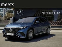 Blauw Nieuw 2025 Mercedes EQS450+ AMG line SUV | € 118.801 (Iets duurder)