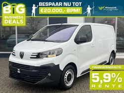 Wit Nieuw 2024 Peugeot Expert Van | € 30.299 (Eerlijke prijs)