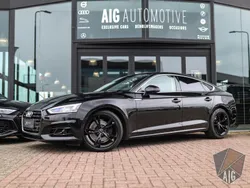 Zwart Gebruikt 2018 Audi A5 Sportback Design Hatchback | € 25.450 (Goede deal)