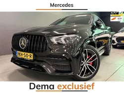 Zwart, metallic lak Gebruikt 2021 Mercedes GLE350e AMG Coupé | € 72.950 (Eerlijke prijs)