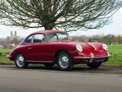 Rood Gebruikt 1960 Porsche 356 Coupé | € 94.056