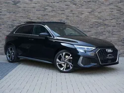 Zwart Gebruikt 2021 Audi A3 S-Line Hatchback | € 34.495